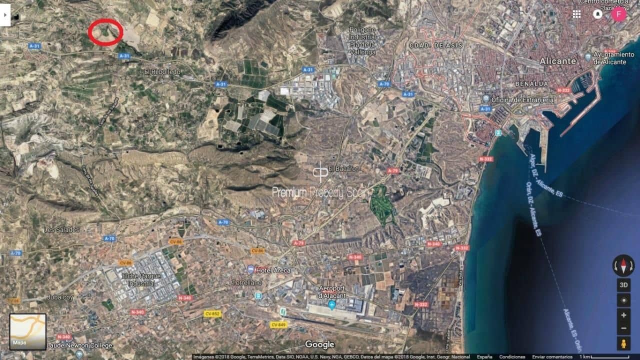 Terreno para Construção para venda em Alicante cidade - 198 000 € (Ref: 7259257)