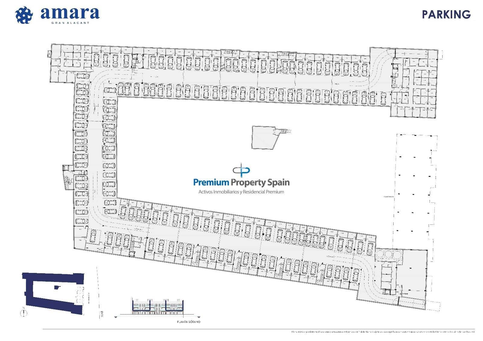3 makuuhuone Asunto myytävänä paikassa Gran Alacant mukana uima-altaan 
autotalli - 315 000 € (Ref: 7846583)