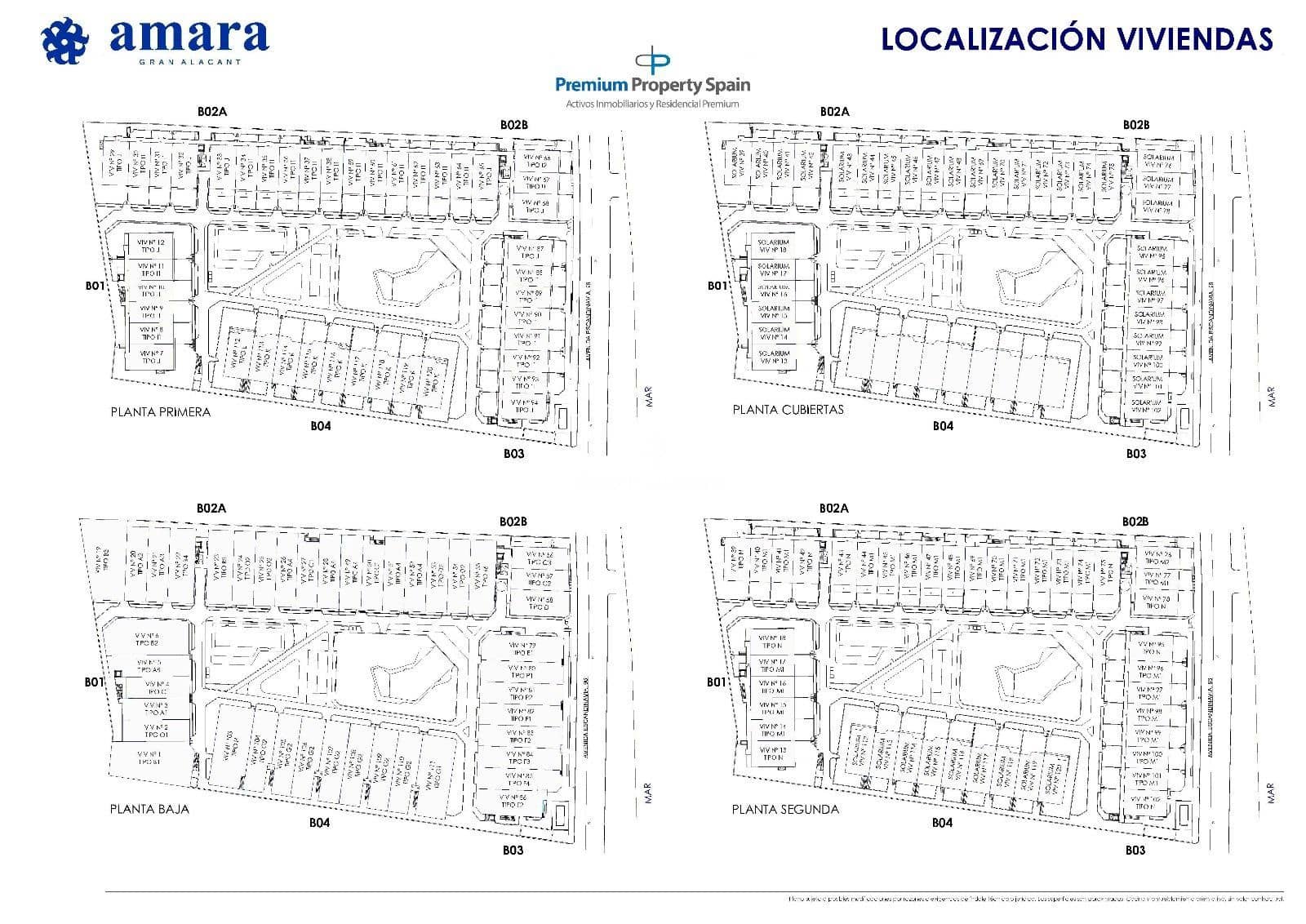 3 makuuhuone Asunto myytävänä paikassa Gran Alacant mukana uima-altaan 
autotalli - 315 000 € (Ref: 7846583)