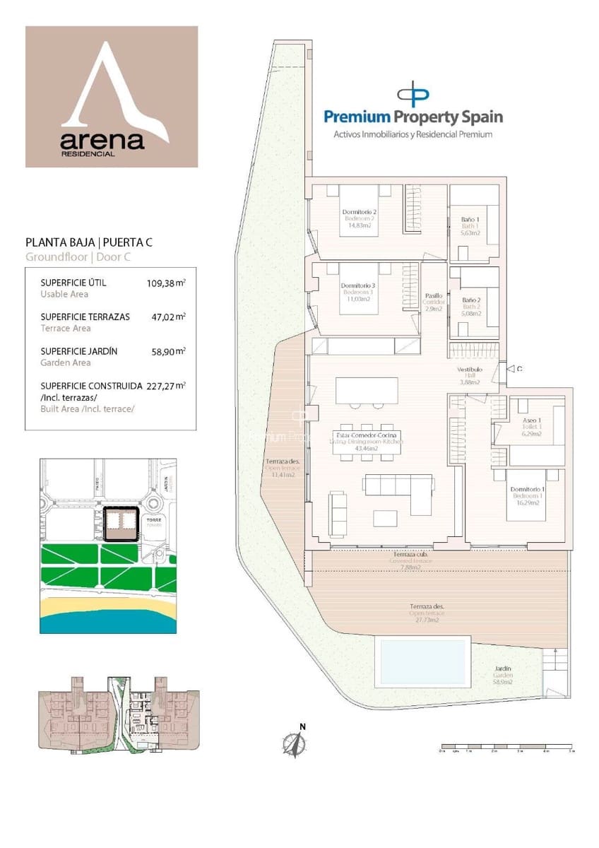 3 sovrum Hus till salu i La Villajoyosa / Vila Joiosa med pool garage - 962 000 € (Ref: 7892200)