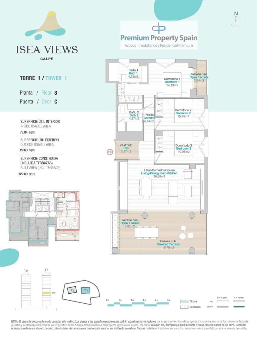 3 chambre Penthouse à vendre à Calpe / Calp avec piscine garage - 1 650 000 € (Ref: 7892205)