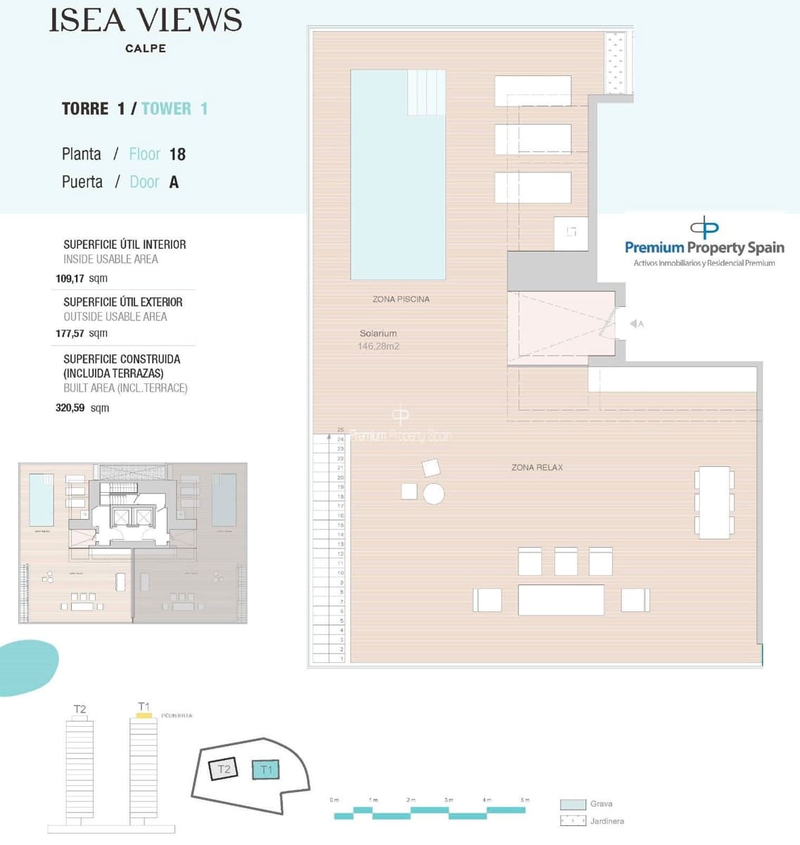 3 chambre Penthouse à vendre à Calpe / Calp avec piscine garage - 1 650 000 € (Ref: 7892205)