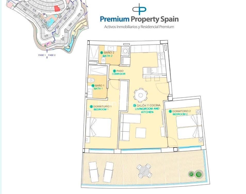 2 quarto Apartamento para venda em Aguilas com piscina garagem - 292 000 € (Ref: 7892206)