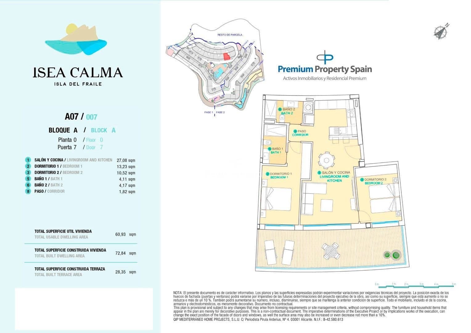 2 quarto Apartamento para venda em Aguilas com piscina garagem - 292 000 € (Ref: 7892206)