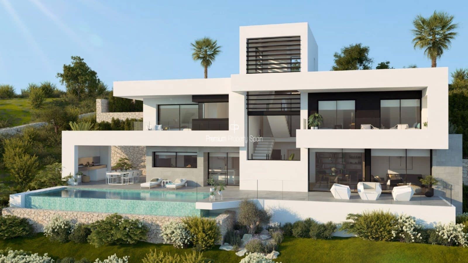 4 soveværelse Villa til salg i Altea med swimmingpool garage - € 1.913.000 (Ref: 7892209)