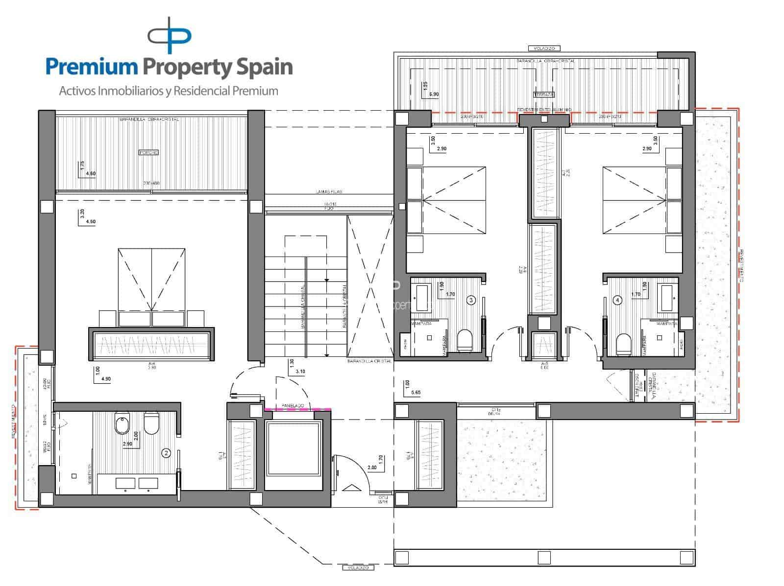 4 soveværelse Villa til salg i Altea med swimmingpool garage - € 1.913.000 (Ref: 7892209)