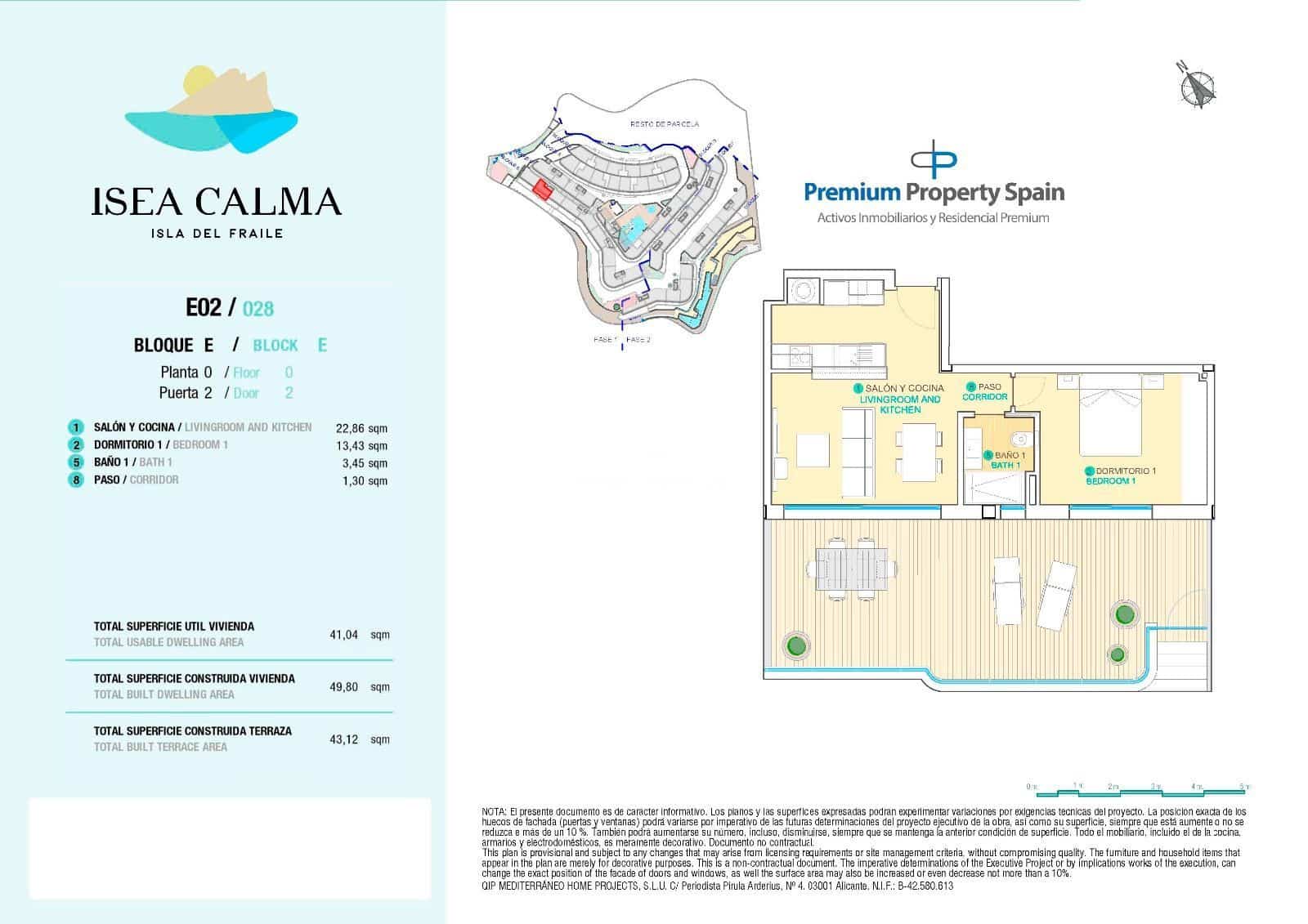1 bedroom Flat for sale in Aguilas with pool garage - € 212,000 (Ref: 7892210)