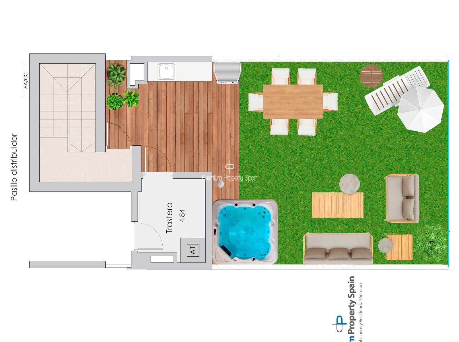 2 slaapkamer Penthouse te koop in Santa Pola met zwembad garage - € 440.000 (Ref: 8055317)