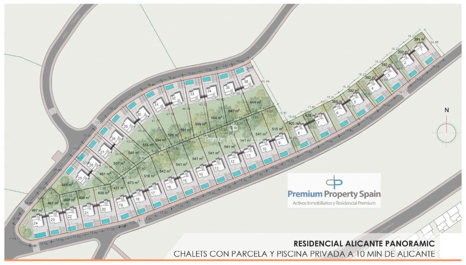 Chalet de 3 habitaciones en Muchamiel / Mutxamel en venta con piscina garaje - 450.000 € (Ref: 8172027)