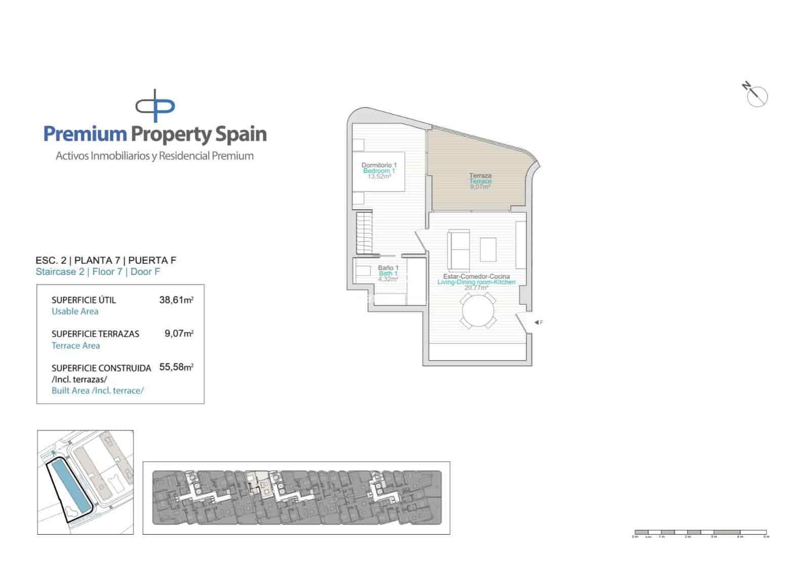 Piso de 1 habitación en La Villajoyosa / Vila Joiosa en venta con piscina garaje - 255.000 € (Ref: 9394094)