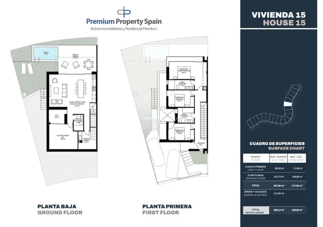 3 chambre Maison de Ville à vendre à Lagos, Vélez-Málaga avec piscine garage - 560 000 € (Ref: 9394097)