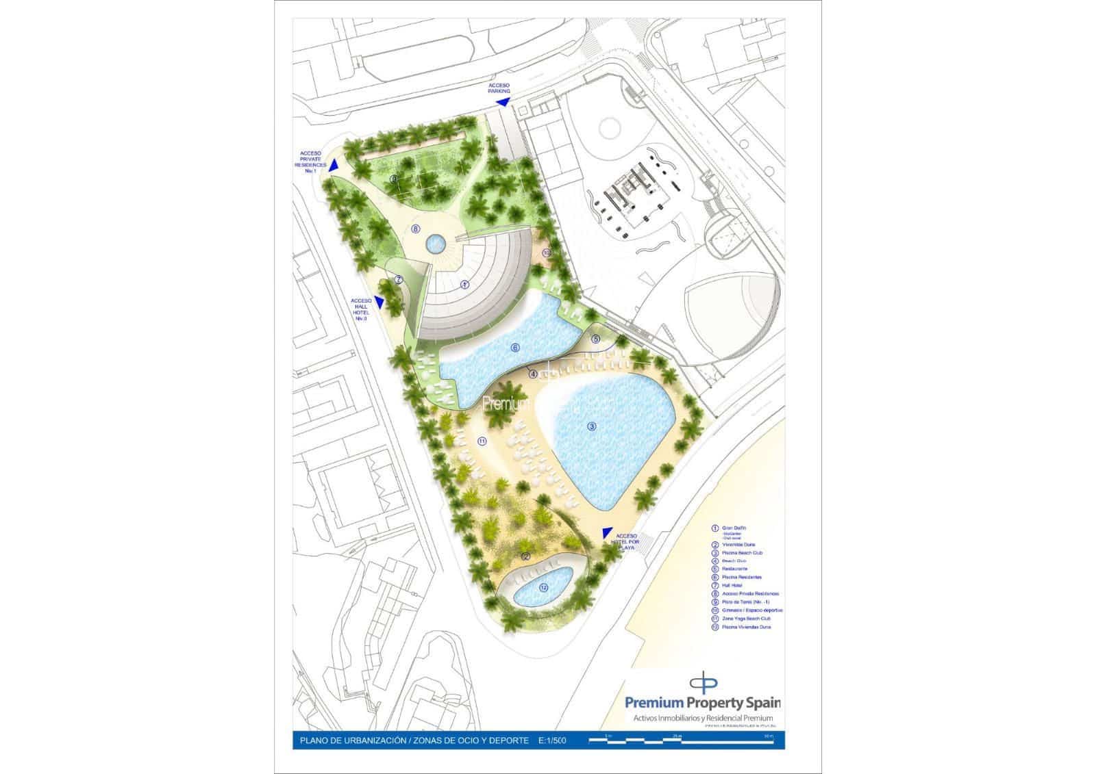 2 makuuhuone Asunto myytävänä paikassa Benidorm mukana uima-altaan 
autotalli - 1 100 000 € (Ref: 9394104)