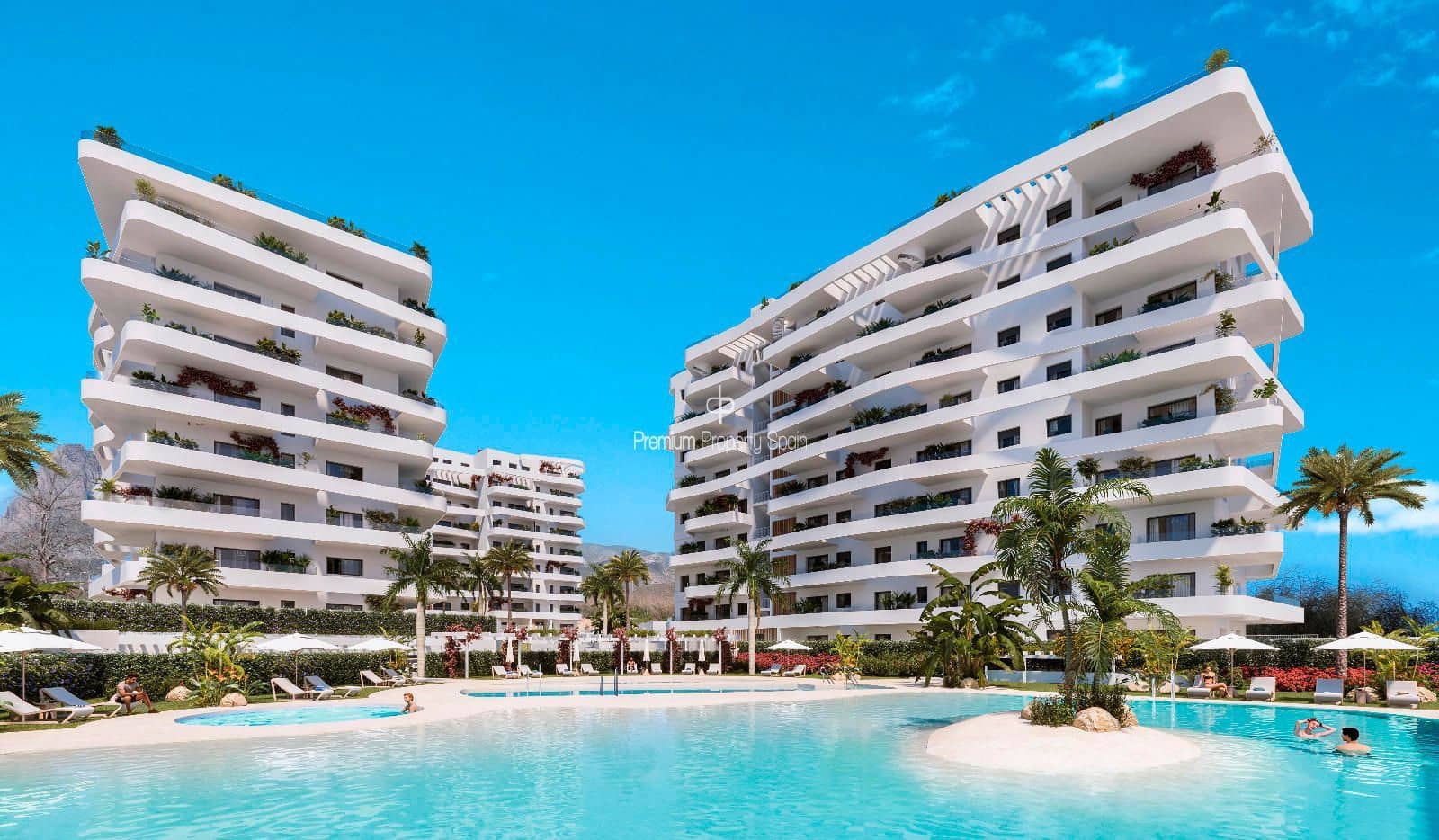 3 bedroom Flat for sale in La Villajoyosa / Vila Joiosa with pool garage - € 457,000 (Ref: 9394108)