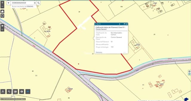 Building Plot for sale in Las Bayas, Elche / Elx - € 279,000 (Ref: 9441115)