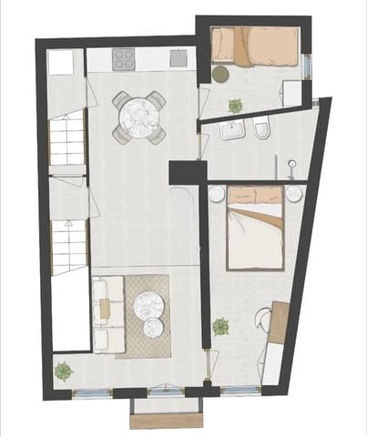 3 camera da letto Attico in vendita in Alicante città - 360.000 € (Rif: 9432681)