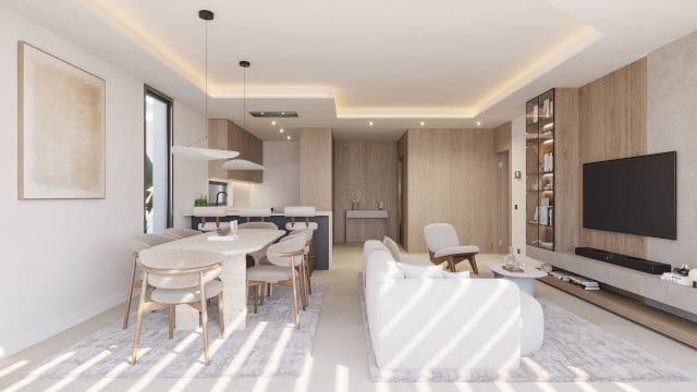 3 sypialnia Apartament na sprzedaż w Miasto Málaga z basenem garażem - 1 295 000 € (Ref: 9432696)
