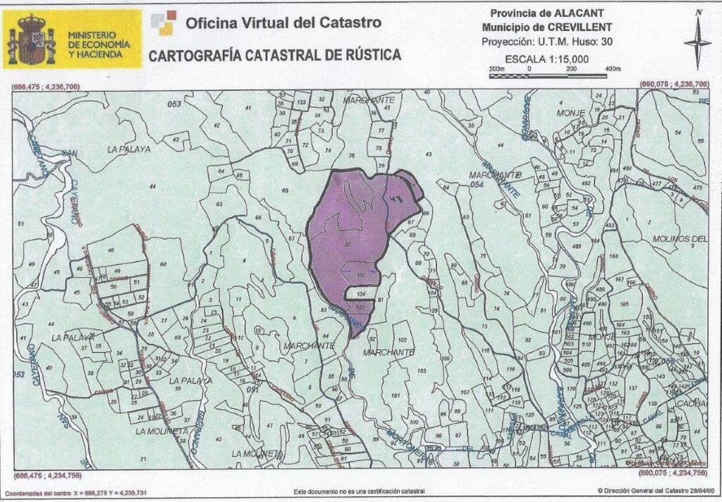 Terreno/Finca Rústica en Crevillente / Crevillent en venta - 99.000 € (Ref: 9479488)