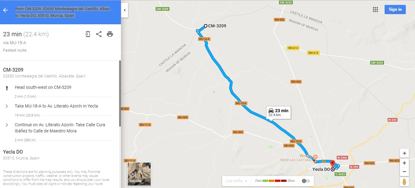 Undeveloped Land for sale in Yecla - € 125,000 (Ref: 9479489)