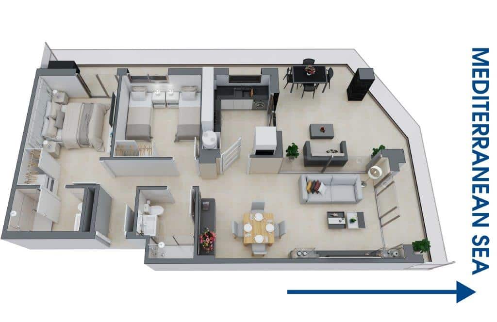 2 bedroom Apartment for sale in Cabanes with pool - € 222,000 (Ref: 9479495)