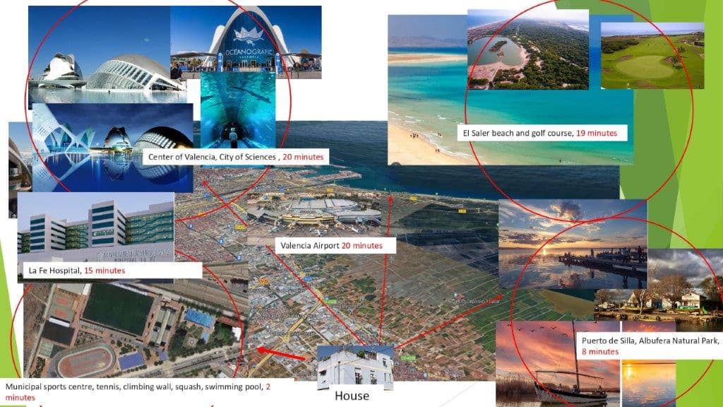 2 chambre Maison de Ville à vendre à Silla avec piscine - 290 000 € (Ref: 9479496)