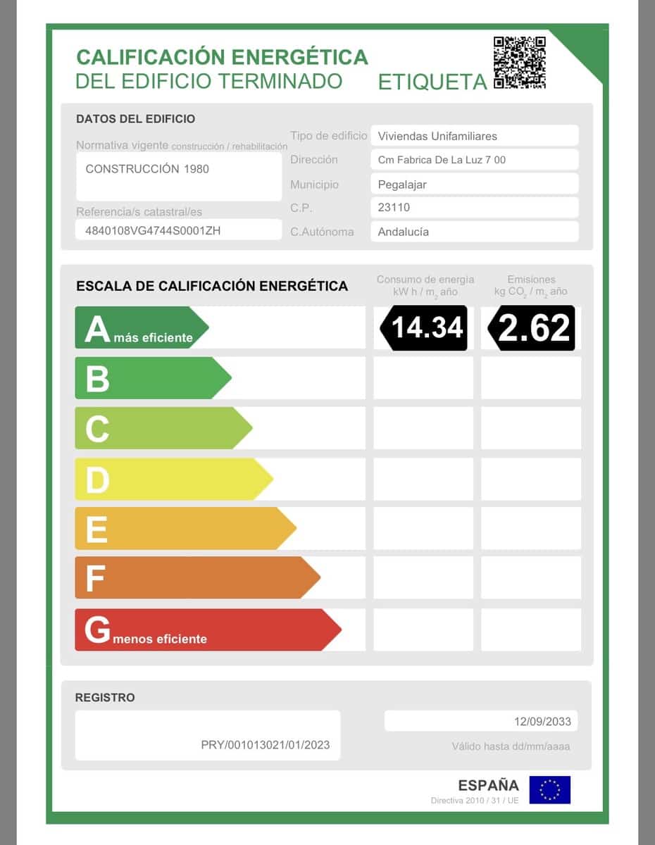 7 makuuhuone Maalaistalo myytävänä paikassa Pegalajar mukana uima-altaan - 398 000 € (Ref: 9479564)