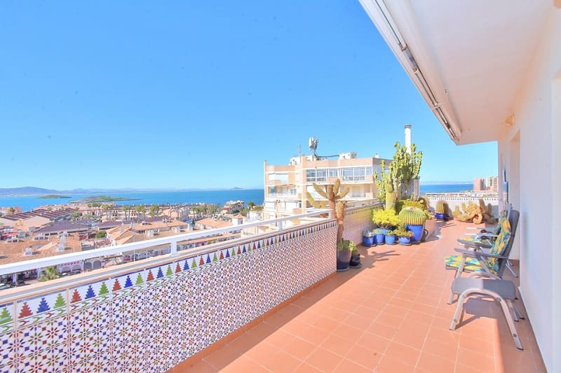 3 slaapkamer Penthouse te koop in La Manga del Mar Menor met zwembad garage - € 478.000 (Ref: 9671196)