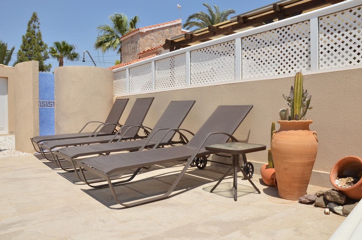 4 makuuhuone Omakotitalo lomavuokrausta paikassa Los Urrutias mukana uima-altaan 
autotalli - 1 270 € (Ref: 9800207)