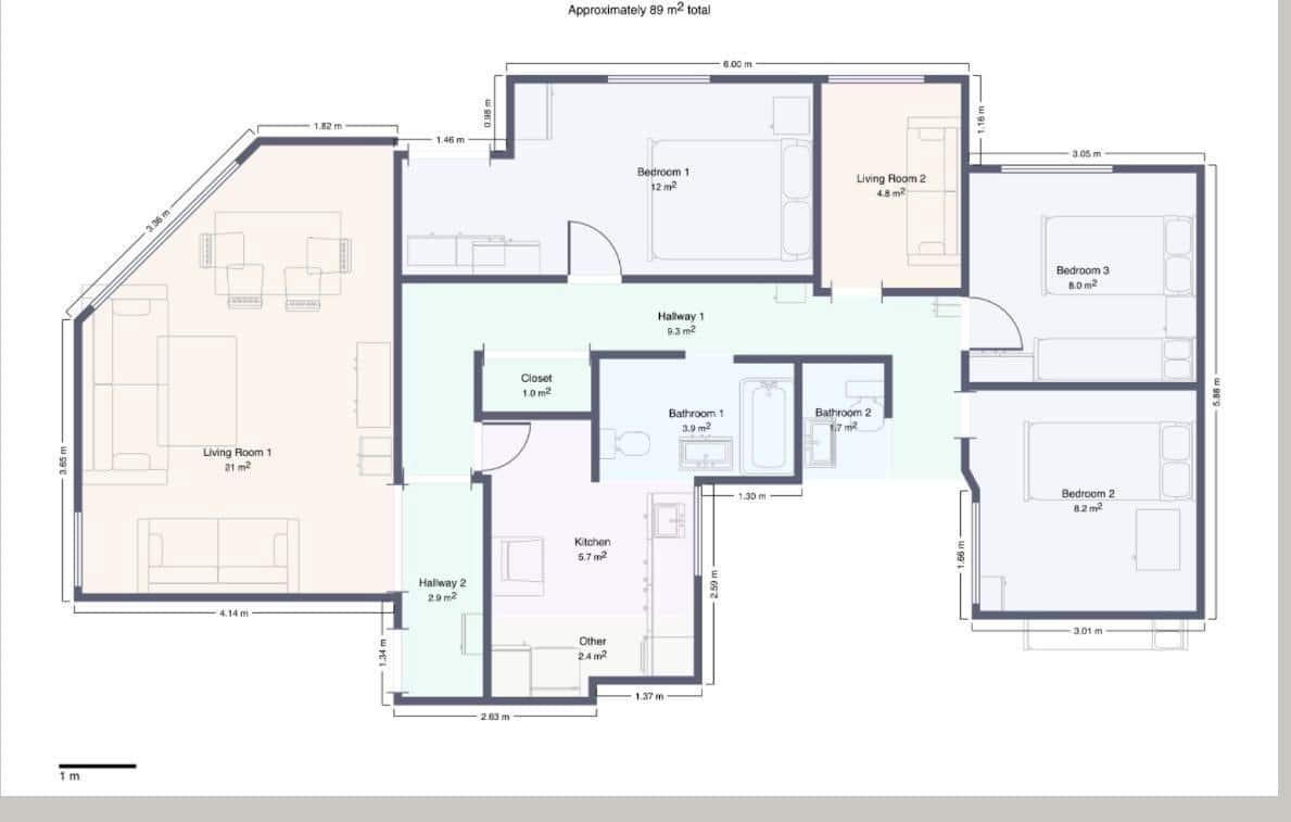 4 bedroom Flat for sale in Gandia - € 149,999 (Ref: 10041274)