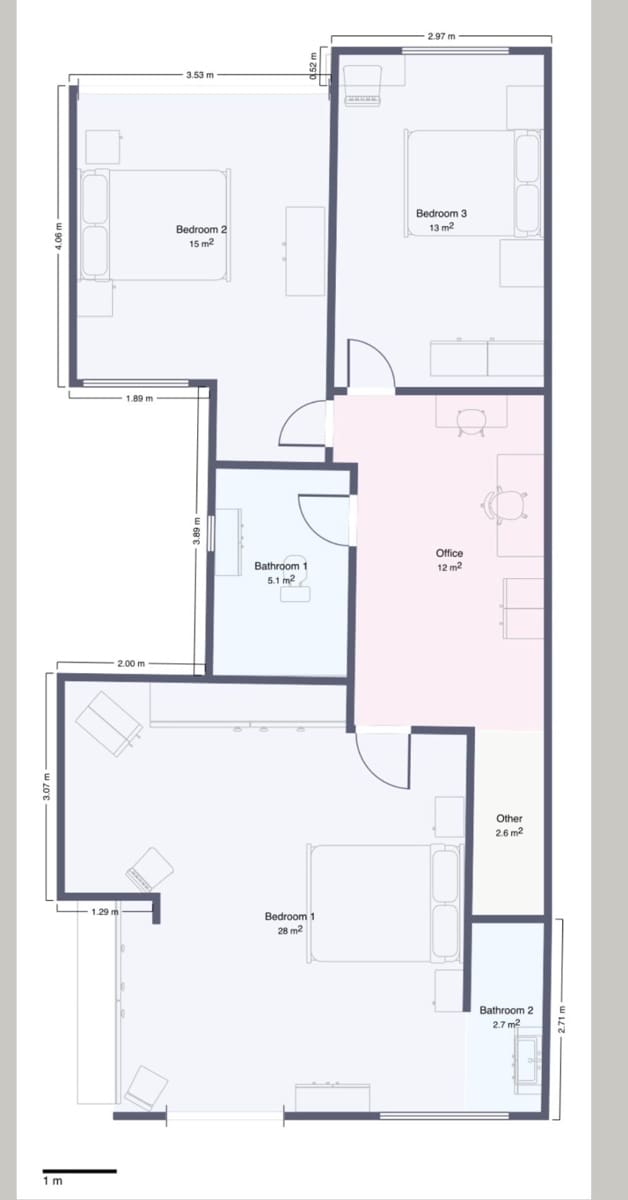 6 soverom Penthouse til salgs i Gandia med garasje - € 280 800 (Ref: 10076593)