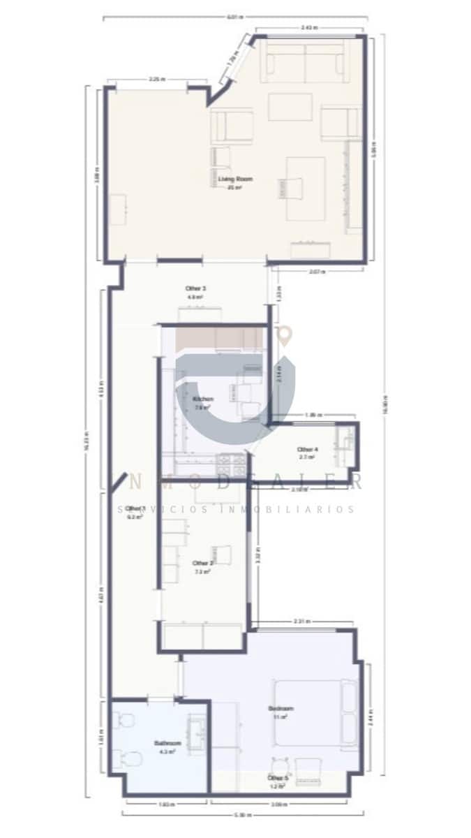 3 slaapkamer Flat te koop in Denia - € 187.000 (Ref: 8993970)