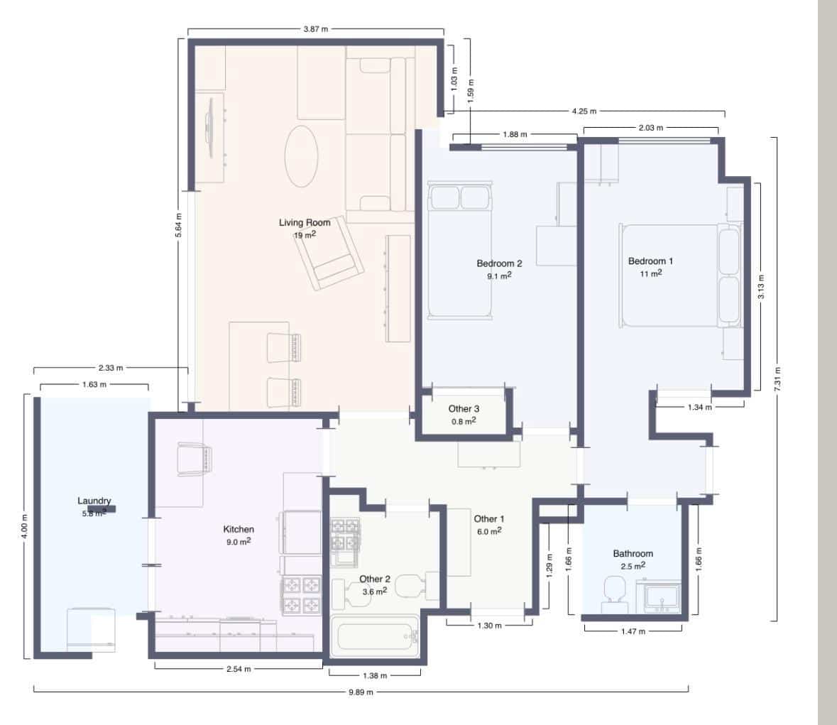 2 slaapkamer Flat te koop in Gandia met garage - € 225.000 (Ref: 9504476)