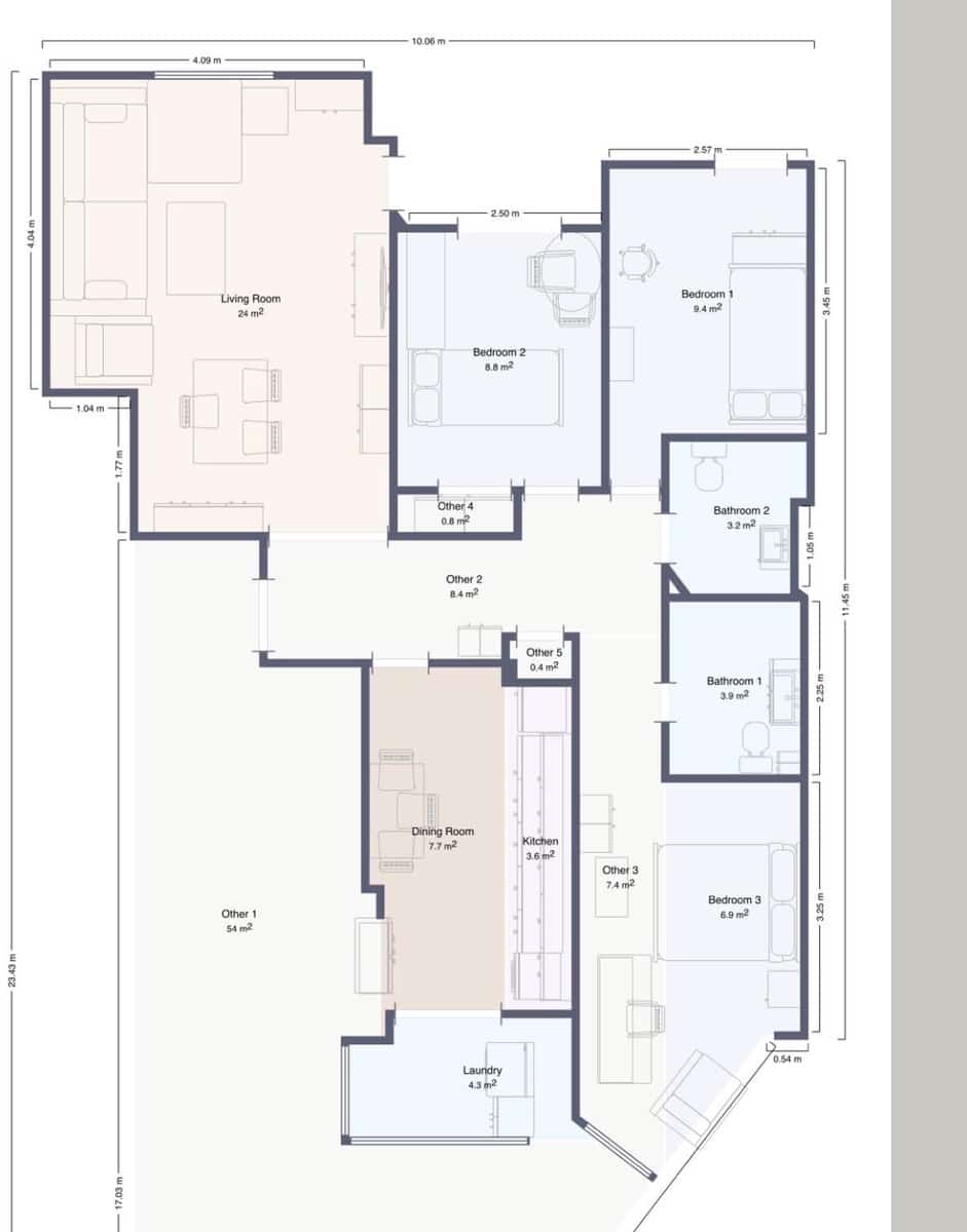 3 camera da letto Appartamento in vendita in Gandia con garage - 190.000 € (Rif: 9596373)