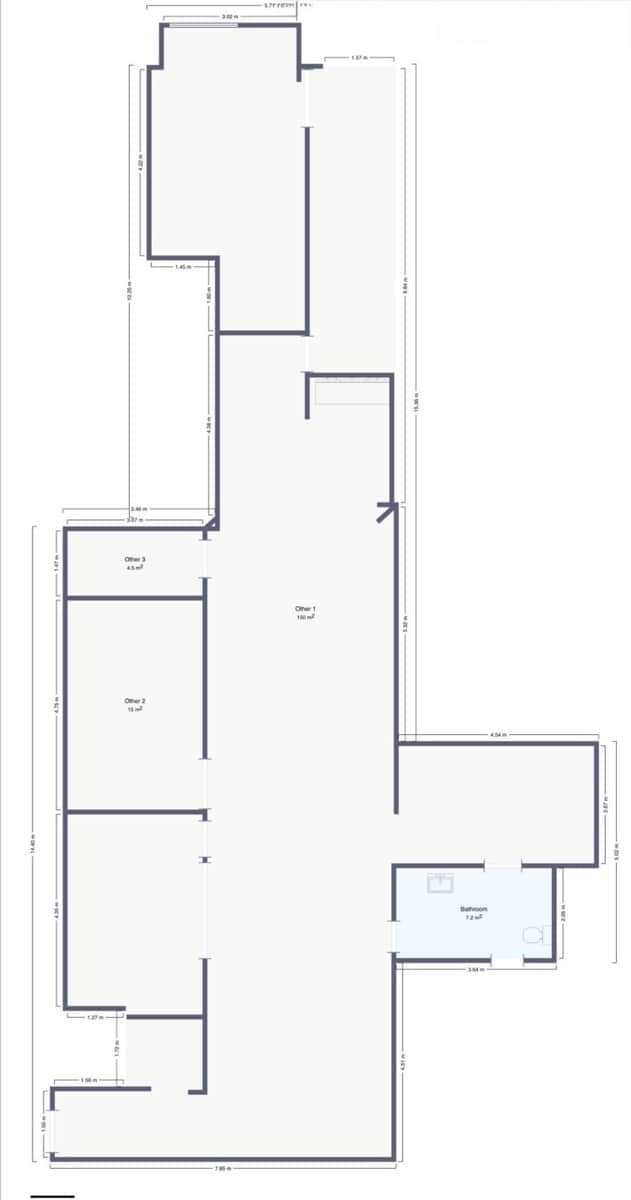 16 quarto Comercial para venda em Gandia - 265 000 € (Ref: 9726823)