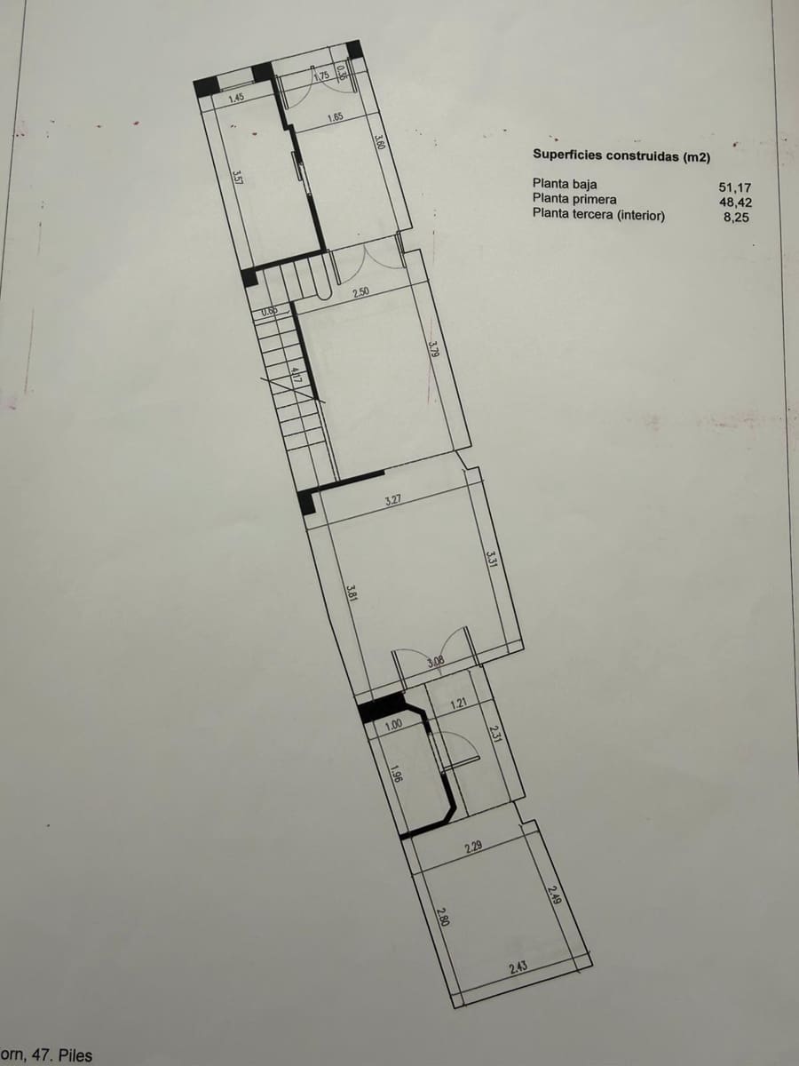 4 bedroom Townhouse for sale in Piles - € 135,000 (Ref: 9773269)