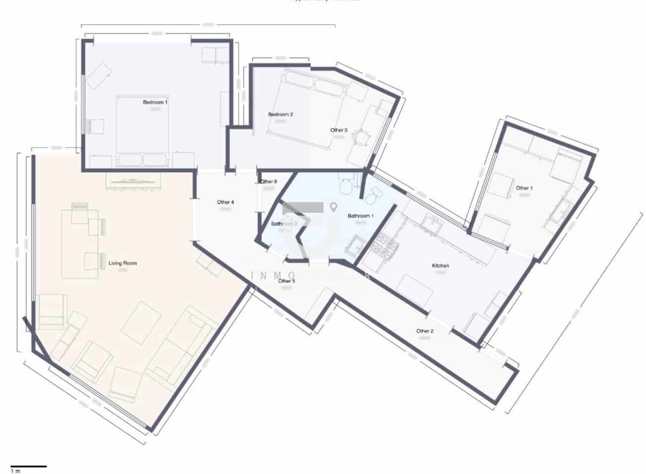 2 soverom Leilighet til salgs i Oliva - € 145 000 (Ref: 9794844)