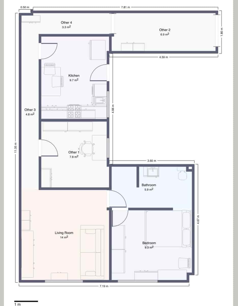 2 bedroom Flat for sale in Gandia - € 229,000 (Ref: 9843701)