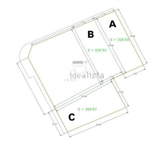 Terreno para Construção para venda em Alqueria de la Comtessa - 57 000 € (Ref: 9849572)