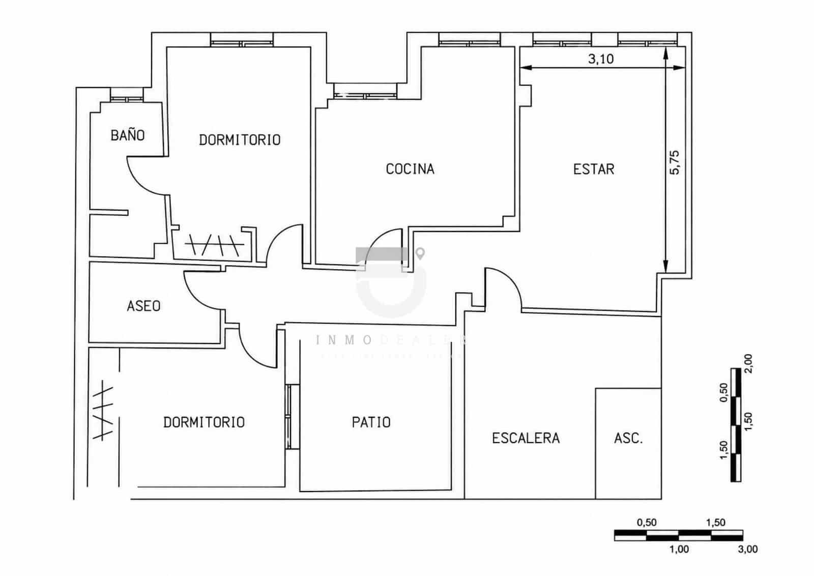 Piso de 2 habitaciones en Xeresa en venta con garaje - 145.000 € (Ref: 9851931)