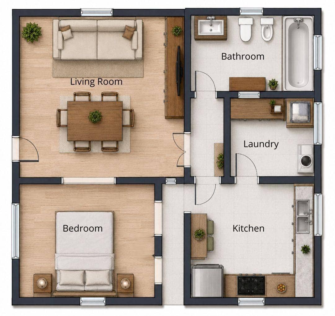 1 bedroom Apartment for sale in Piles with pool garage - € 145,000 (Ref: 9865373)