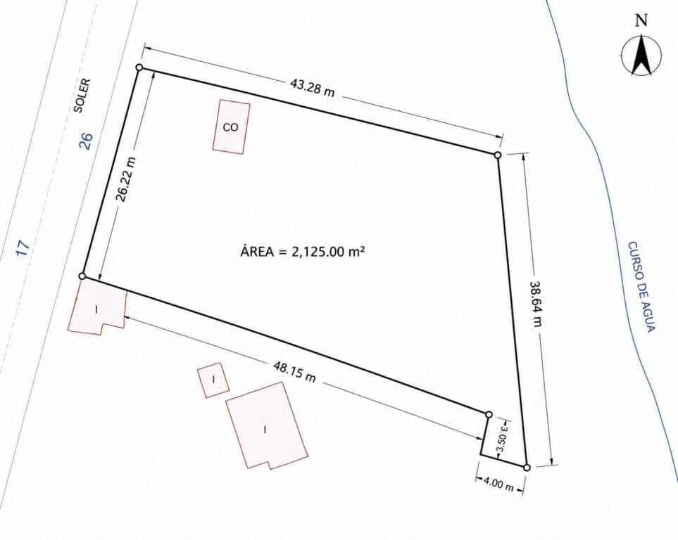 Tontti myytävänä paikassa Olesa de Bonesvalls - 49 500 € (Ref: 10003722)