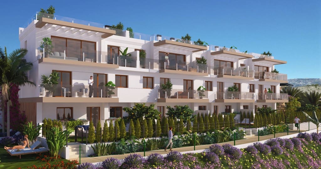 4 soveværelse Rækkehus til salg i La Nucia med swimmingpool - € 465.000 (Ref: 10008829)