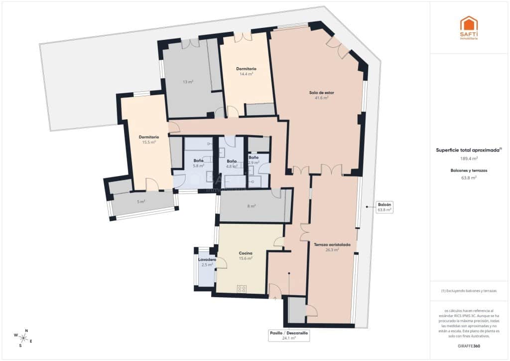 4 slaapkamer Penthouse te koop in Palma de Mallorca - € 799.000 (Ref: 10013053)