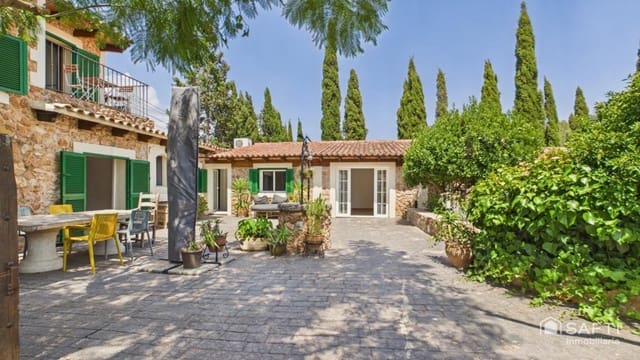 4 chambre Finca/Maison de Campagne à vendre à Bunyola avec piscine garage - 1 150 000 € (Ref: 10013057)
