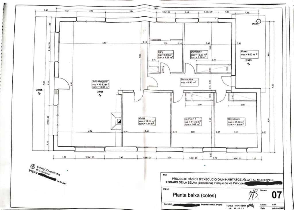 3 Zimmer Villa zu verkaufen in Fogars de la Selva mit Pool Garage - 380.000 € (Ref: 10022186)