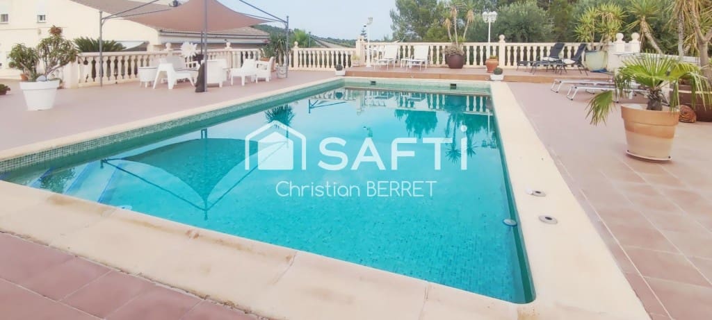 7 camera da letto Villa in vendita in Alborache con piscina garage - 445.000 € (Rif: 10023779)