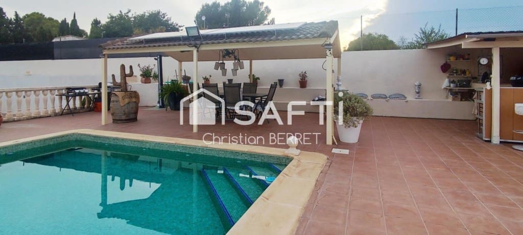 7 camera da letto Villa in vendita in Alborache con piscina garage - 445.000 € (Rif: 10023779)
