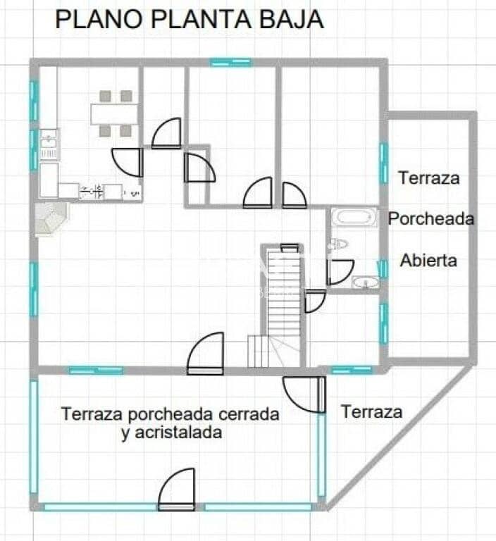 7 soverom Villa til salgs i Alborache med svømmebasseng garasje - € 445 000 (Ref: 10023779)