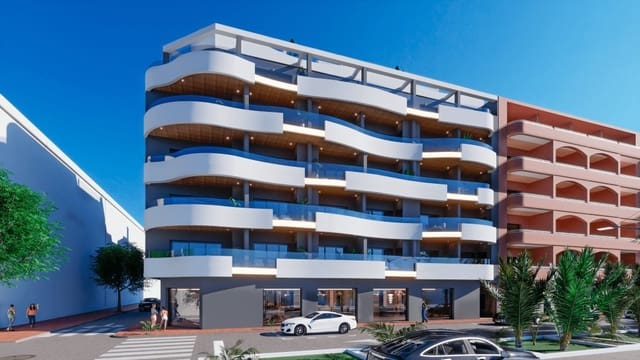 3 soveværelse Lejlighed til salg i Avenida Habaneras - Curva de Palangre, Torrevieja med swimmingpool - € 439.000 (Ref: 10023785)