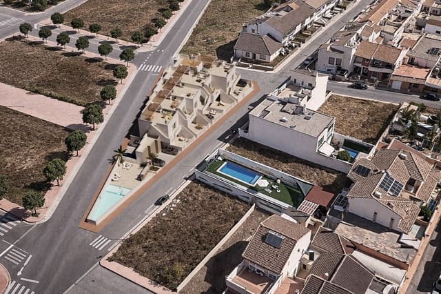 2 bedroom Villa for sale in San Pedro del Pinatar ciudad, San Pedro del Pinatar with pool - € 252,900 (Ref: 10023791)