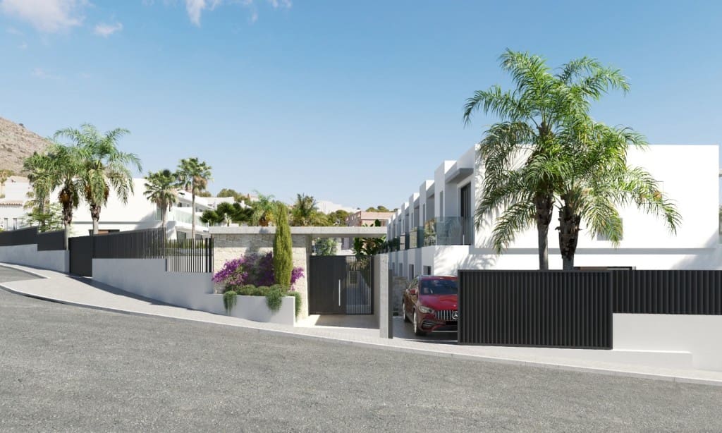 3 soveværelse Rækkehus til salg i Finestrat med swimmingpool - € 525.000 (Ref: 10027011)